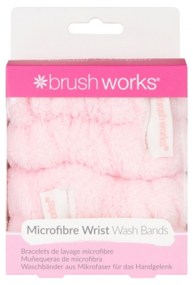 Brushworks 2 Bracelets de Lavage Microfibre