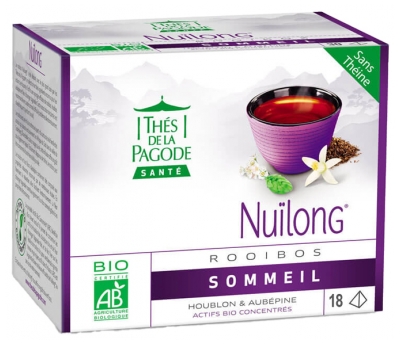 Ceaiurile Pagoda Nuïlong Rooibos Somn Bio 18 Plicuri