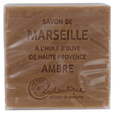 Lothantique Marseille Soap Fragranced 100g - Scent: Amber
