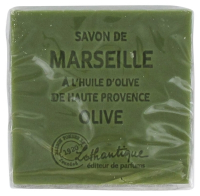 Lothantique Jabón de Marsella Perfumado 100 g - Olor: Oliva