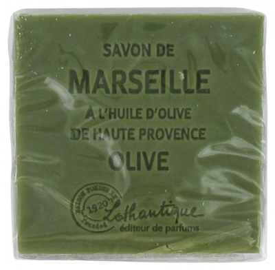 Lothantique Savon de Marseille Parfumé 100 g - Senteur : Olive