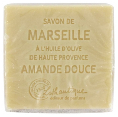 Lothantique Marseille Soap Fragranced 100g - Scent: Sweet almond