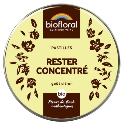 Biofloral Pastiller Hålla Fokus Bio 50 g