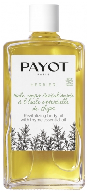 Payot Herbier Olio Corpo Rivitalizzante con Olio Essenziale di Timo Biologico 95 ml