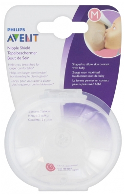 Avent 2 Bruststücke - Größe: Taille M : 21 mm