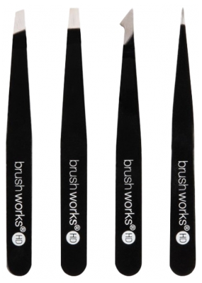 Brushworks Set van 4 Pincetten