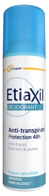 Etiaxil Déodorant Anti-Transpirant Protection 48H Aérosol 150 ml