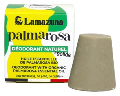 Lamazuna Deodorante Solido Alla Palmarosa Biologico 30 g
