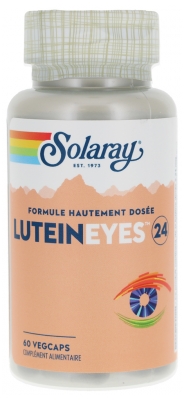 Solaray Luteïne Ogen 24 mg 60 Capsules
