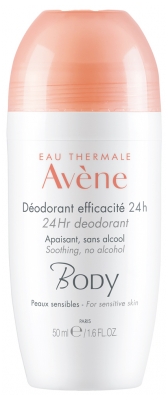 Avène Body Deodorantas 24 valandų veiksmingumo 50 ml