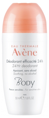 Avène Body Deodorante Efficienza 24H 50 ml
