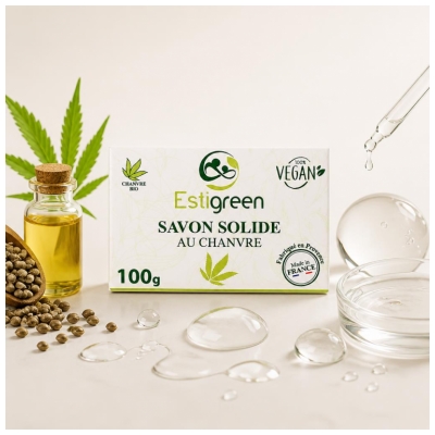 Săpun Solid cu Cânepă Estigreen 100 g
