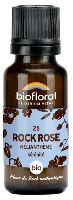 Biofloral Granules 26 Rock Rose - Hélianthème Bio 19,5 g