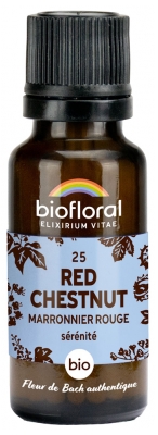 Biofloral Grânulos 25 Red Chestnut - Castanheiro Vermelho Bio 19,5 g