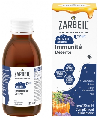Zarbeil Immune Relaxing Night Syrup 120 ml