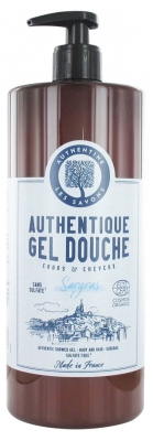 Authentine Authentique Duschgel Körper & Haar Rückfettend (Sulfatfrei) Bio 1 L