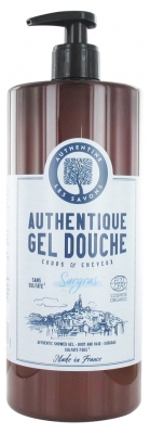 Authentine Genuine Organic Superfatted Body & Hair Shower Gel 1 L