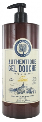 Authentine Authentique Duschgel Körper & Haar Monoï (Sulfatfrei) Bio 1 L