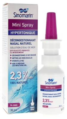 Sinomarin Sea Water Solution Nasal Decongestant 30ml