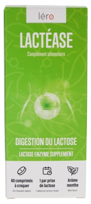 Léro Digestione del Lattosio Lactase 60 Compresse Masticabili