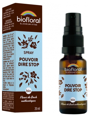 Biofloral Spray To Be Able To Say 'Stop' Organic 20ml