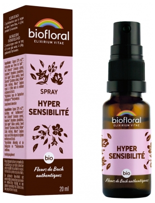 Biofloral Spray Hyper Sensitivity Organic 20ml