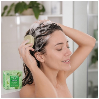 Fleurance Nature Kietas Biologinis Šampūnas Riebiems Plaukams 75 g