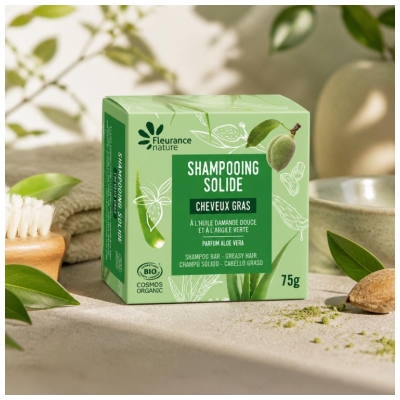 Fleurance Nature Shampoo Organico per Capelli Grassi 75 g