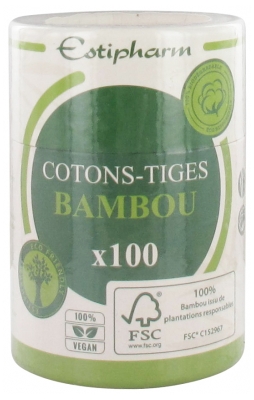 Estipharm Algodones de Bambú 100 Piezas