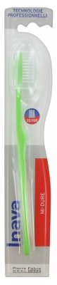 Inava Toothbrush Semi-Hard 25/100 - Colour: Green