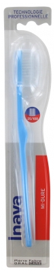 Inava Toothbrush Semi-Hard 25/100 - Colour: Blue