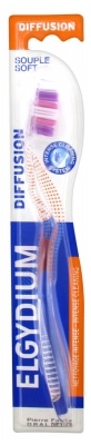 Elgydium Diffusion Toothbrush Soft - Colour: Pink