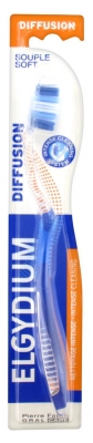 Elgydium Diffusion Toothbrush Soft - Colour: Blue