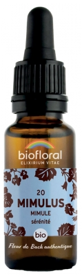 Biofloral Bach Flower Remedies 20 Mimulus Organic 20 ml