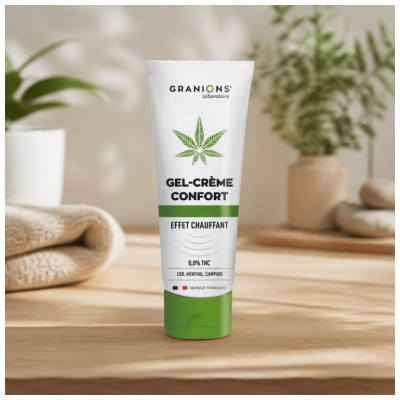 Granions Gel-Cream Comfort CBD Heating Effect 75ml