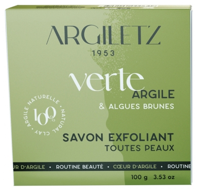 Argiletz Green Clay Exfoliating Body Soap 100g