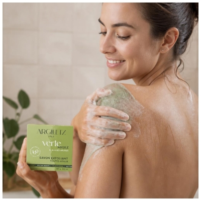 Argiletz Zelena glina Piling milo 100 g