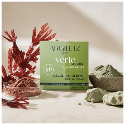 Argiletz Zelena glina Piling milo 100 g
