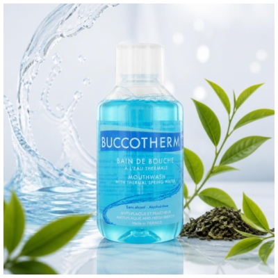 Buccotherm Bain de Bouche à l'Eau Thermale Sans Alcool 300 ml