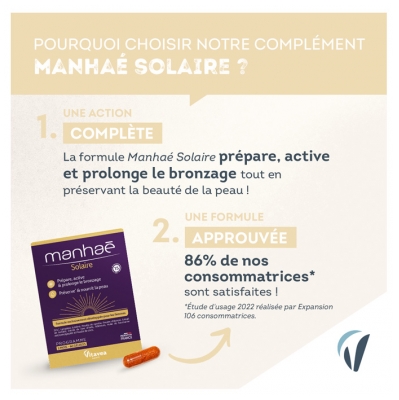 Vitavea Manhaé Solaire 60 Gélules