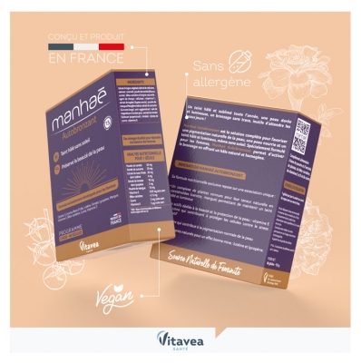 Vitavea Manhaé Autobronzant 60 Gélules