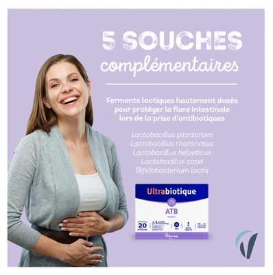 Vitavea Ultrabiotique ATB Protect 10 Gélules Végétales