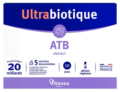 Vitavea Ultrabiotique ATB Protect 10 Gélules Végétales
