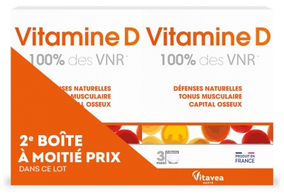 Vitavea Vitamin D 2 x 90 Tablets