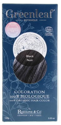 Greenleaf 100% Organic Haircolour 100 g - Kolor: Czarny