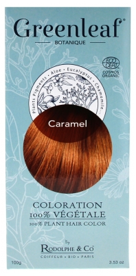 Greenleaf Coloration 100% Biologique 100 g - Coloration : Caramel