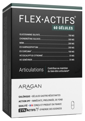 Aragan Synactifs FlexActifs 60 Kapsułek