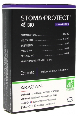Aragan Synactifs StomaProtect Bio 20 Gélules