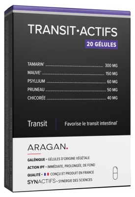 Aragan Synactifs TransitActifs 20 Kapsułek
