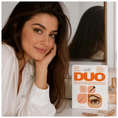 Ardell Duo Brush On Striplash Adhesive Brown Tint 5g